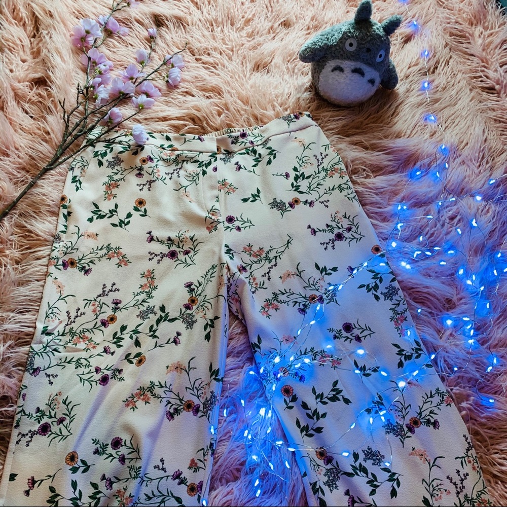 Pink Alfani Floral Pants